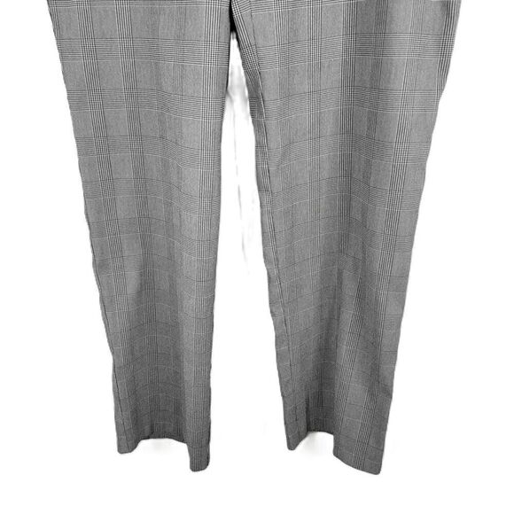 Time And Tru Grey Plaid High Waisted Pants Size Large - Picture 3 of 7